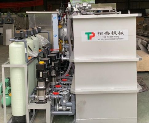 DAF Dissolved Air Flotation for Recycling Water and Waste Water Treatment 12000 kg Weight