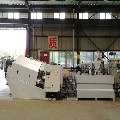 Sludge Thickener and Dehydrator for Building Material Shops 2.05KW Dewatering Equipment