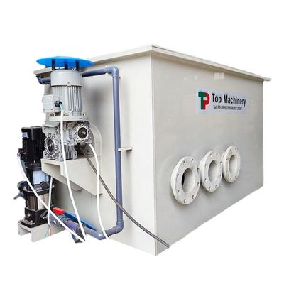 SS316 Screen Material 30m3/h Flow Rate Rotary Drum Filter for Koi Pond Water Treatment