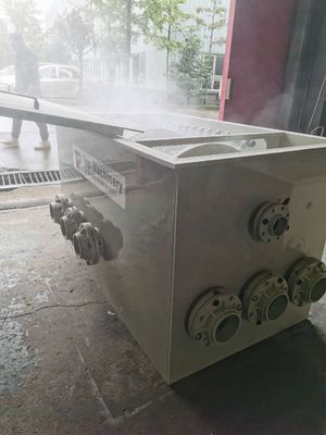 SS316 Screen Material 30m3/h Flow Rate Rotary Drum Filter for Koi Pond Water Treatment