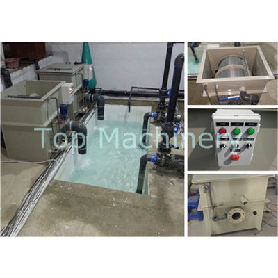 SS316 Screen Material 30m3/h Flow Rate Rotary Drum Filter for Koi Pond Water Treatment