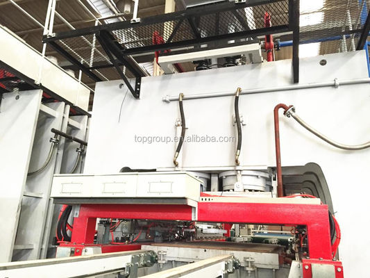 Double Side Hydraulic Laminating Hot Press for Woodworking Automation Degree Full Auto